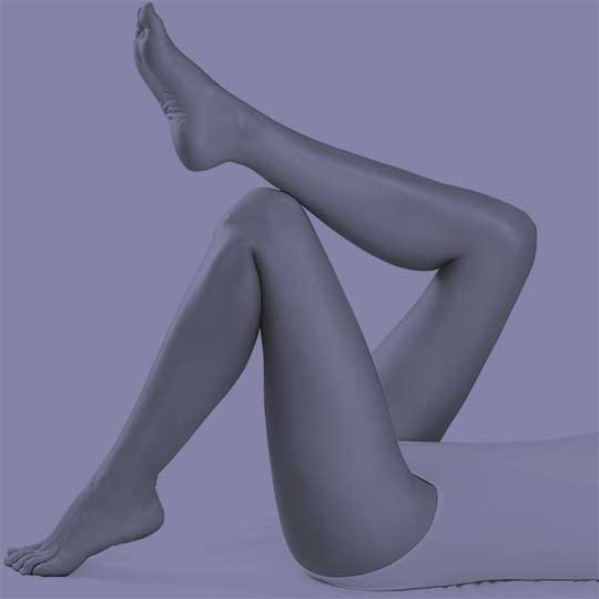 Depilación definitiva láser en piernas completas de mujer