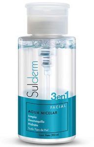 Sulderm Agua Micelar 3 en 1